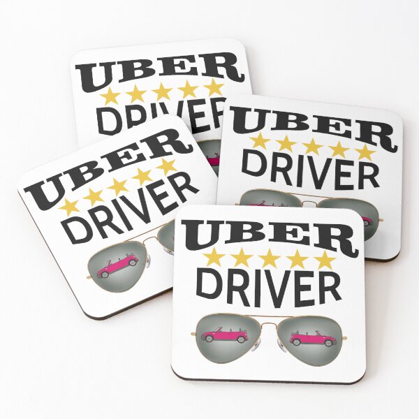 Item preview, 5 STAR UBER DRIVER ELEGANT FUNNY CUTE | GIFT FOR DRIVERS |FUNNY  UBER DRIVER designed and sold by al21ex.