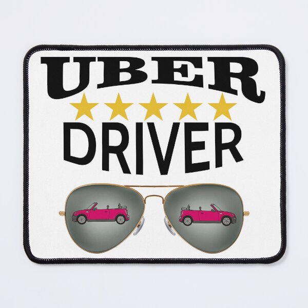 Item preview, 5 STAR UBER DRIVER ELEGANT FUNNY CUTE | GIFT FOR DRIVERS |FUNNY  UBER DRIVER designed and sold by al21ex.