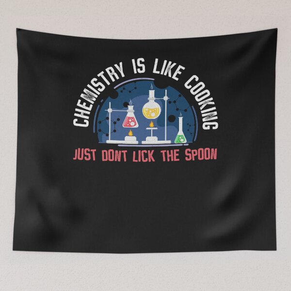 Item preview, Don't Lick the Spoon - Funny Chemistry designed and sold by ChrisFeil.