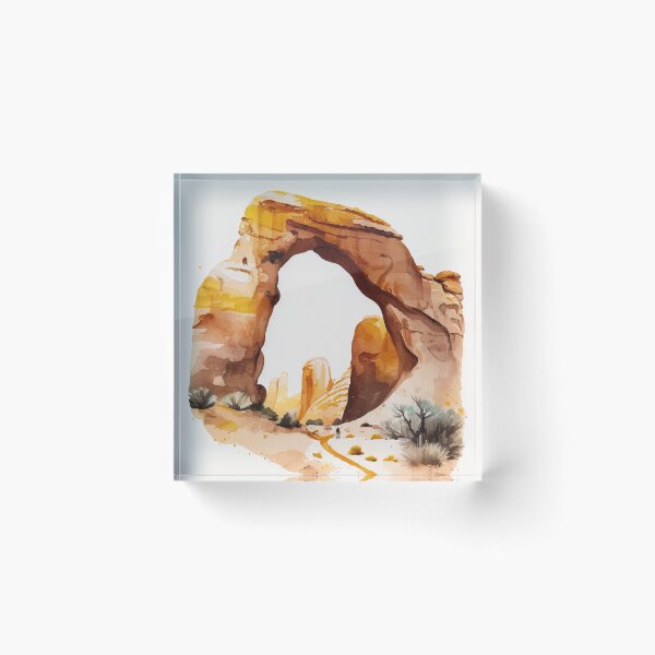 Item preview, Arches National Park Boho Watercolor designed and sold by PikoApparel.