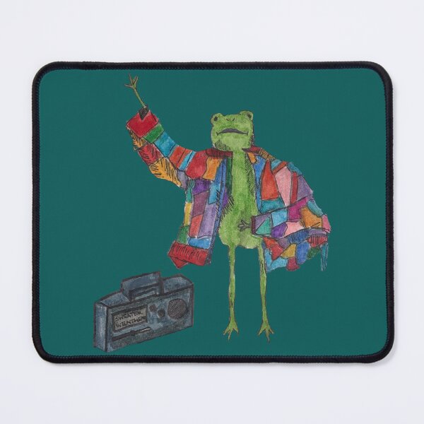 Item preview, Frog in oversized sweater waving designed and sold by LabobDesigns.