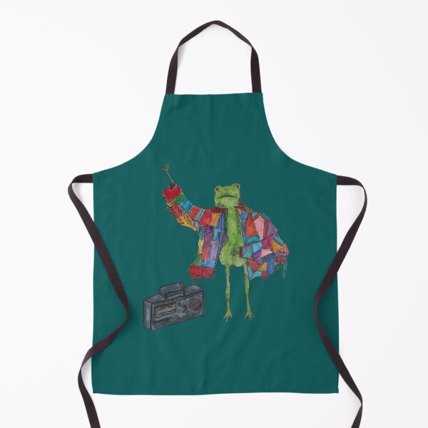 Item preview, Frog in oversized sweater waving designed and sold by LabobDesigns.