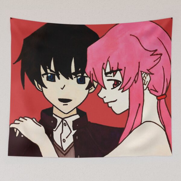 Item preview, Yukki and Yuno - Mirai Nikki #2 designed and sold by Jay Ackerman.
