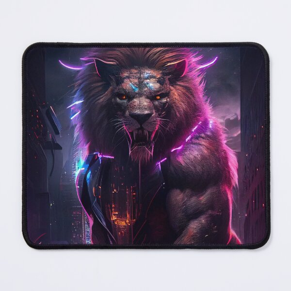 Item preview, Big Paw Cyberpunk Lion designed and sold by Chrizz1990.
