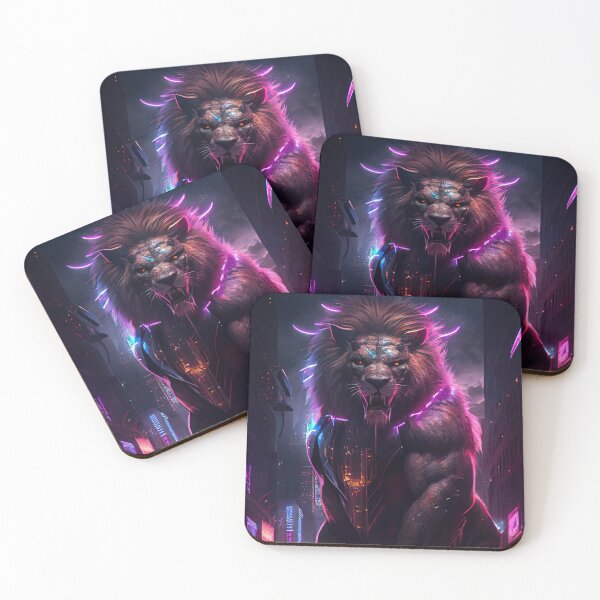 Item preview, Big Paw Cyberpunk Lion designed and sold by Chrizz1990.
