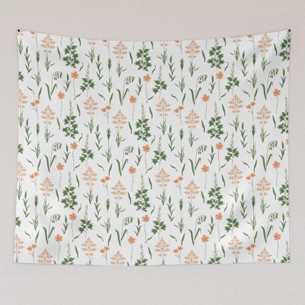 Item preview, Meadow decorative flowers designed and sold by elyomys.