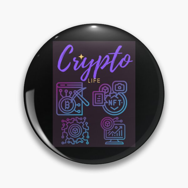 Item preview, Crypto Life Merch designed and sold by JusThink.