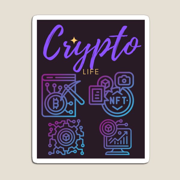Item preview, Crypto Life Merch designed and sold by JusThink.