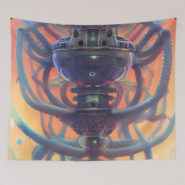 Item preview, Organic UFO designed and sold by mghtymvrk2040.