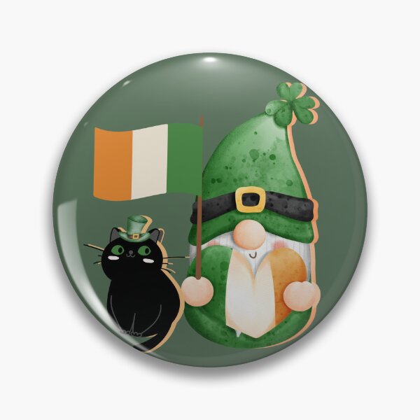 Item preview, St Patrick's Day Gnome designed and sold by PurrfectLuv.