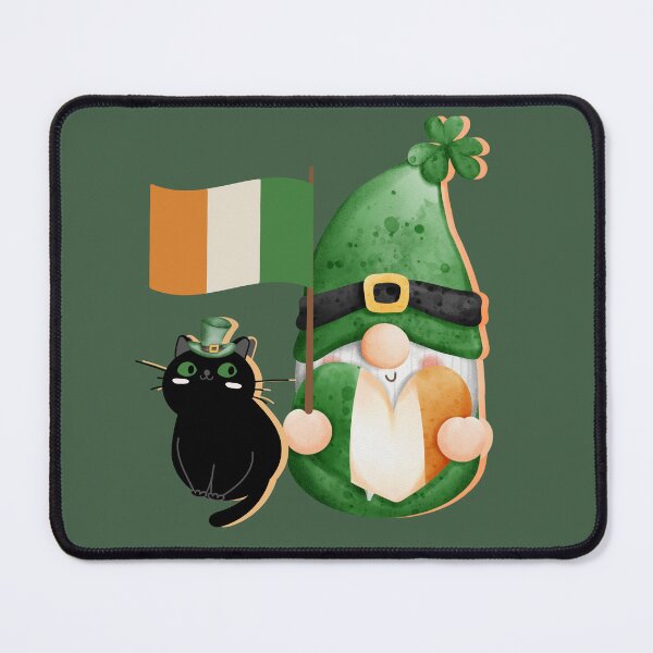Item preview, St Patrick's Day Gnome designed and sold by PurrfectLuv.