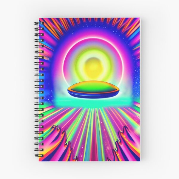 Item preview, Rainbow Light Ship UFO designed and sold by mghtymvrk2040.