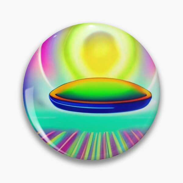 Item preview, Rainbow Light Ship UFO designed and sold by mghtymvrk2040.