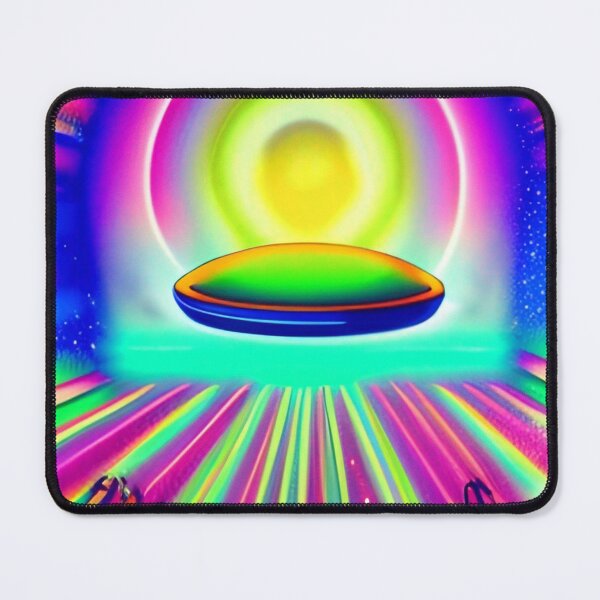 Item preview, Rainbow Light Ship UFO designed and sold by mghtymvrk2040.