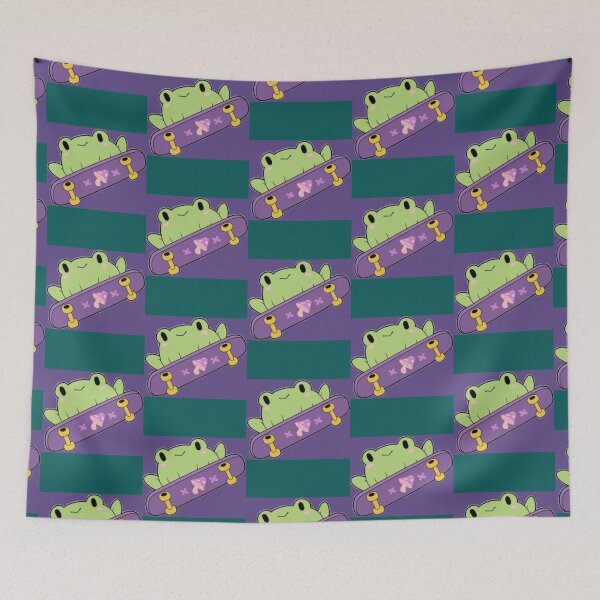 Item preview, I Love Frog Flat Mask designed and sold by LabobDesigns.