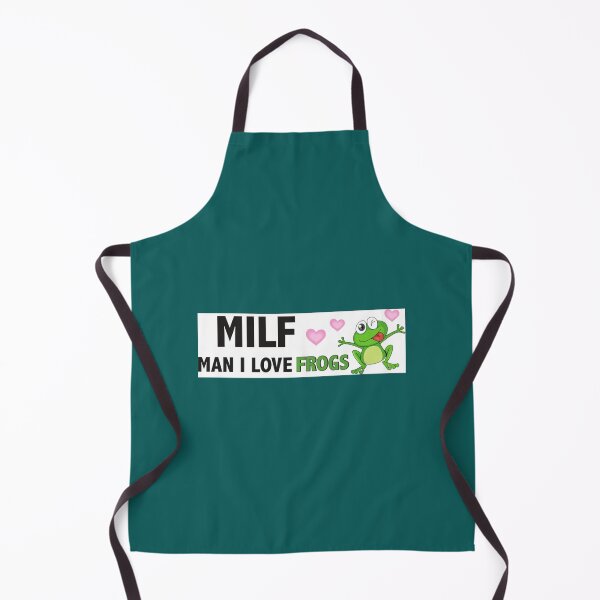 Item preview, kawaii frog sarcastic frog lover milf man i love frogs bumper designed and sold by LabobDesigns.