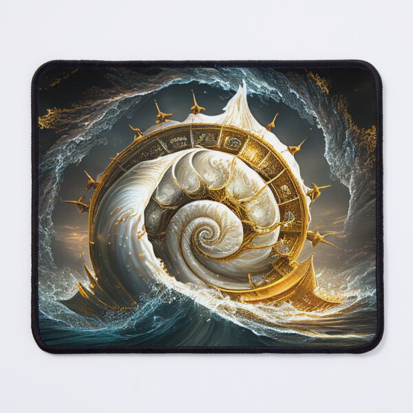 Item preview, Moonstone Mystical Seashell designed and sold by Perfect-Smile.
