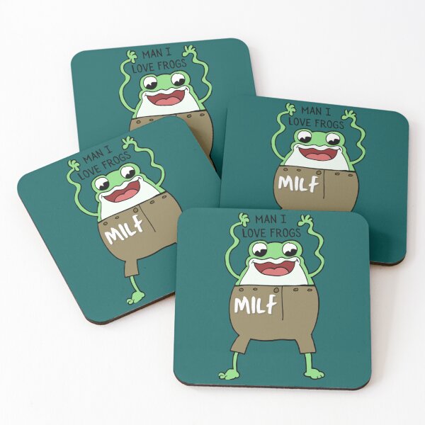 Item preview, Man I Love Dancing Frogs  designed and sold by LabobDesigns.