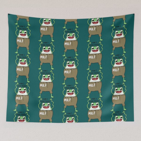 Item preview, Man I Love Dancing Frogs  designed and sold by LabobDesigns.