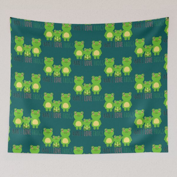 Item preview, Man I Love Family Frogs  designed and sold by LabobDesigns.