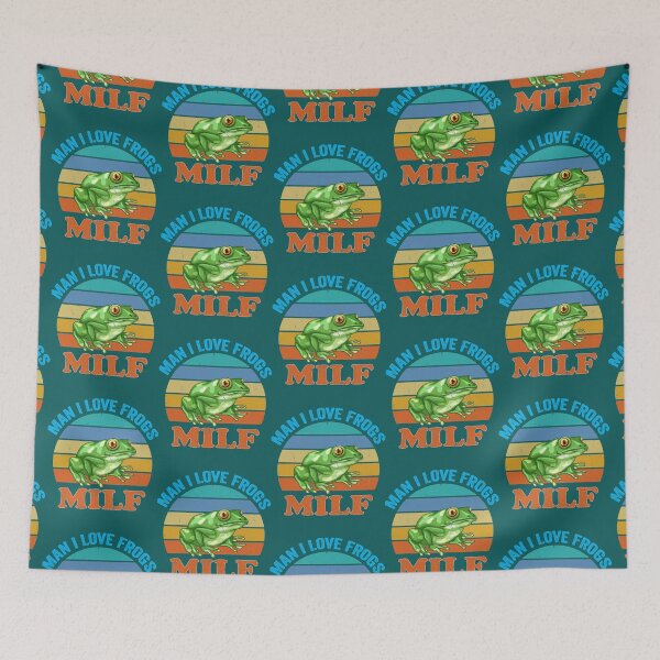 Item preview, Frog-Amphibian Lovers - MILF Man I Love Frogs   designed and sold by LabobDesigns.
