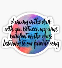 dancing in the dark Sticker