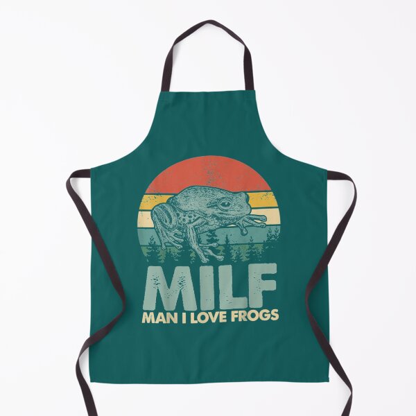 Item preview, Funny Milf Man I Love Frogs Saying Frog Amphibian Lovers Long Sleeve designed and sold by LabobDesigns.