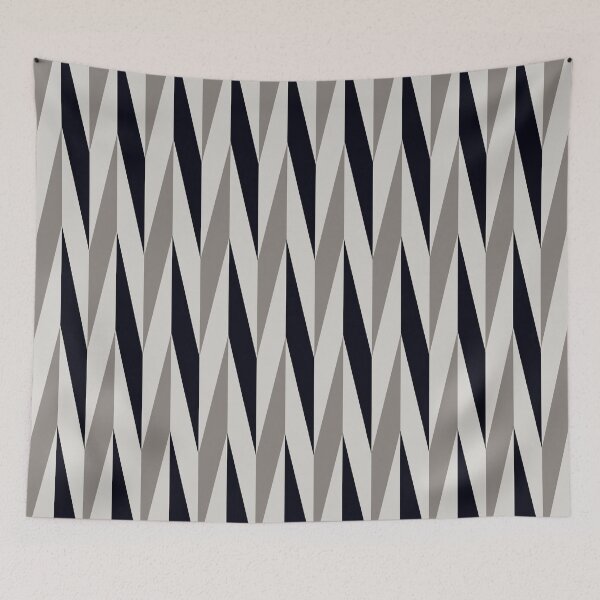 Aperçu de l'œuvre Chevrons - Gris créée et vendue par JRP Design.