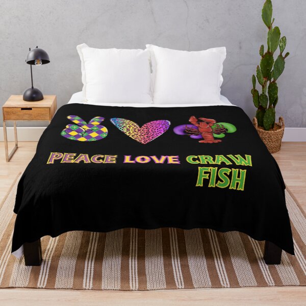 Item preview, Love Peace Crawfish designed and sold by The Jackalope.