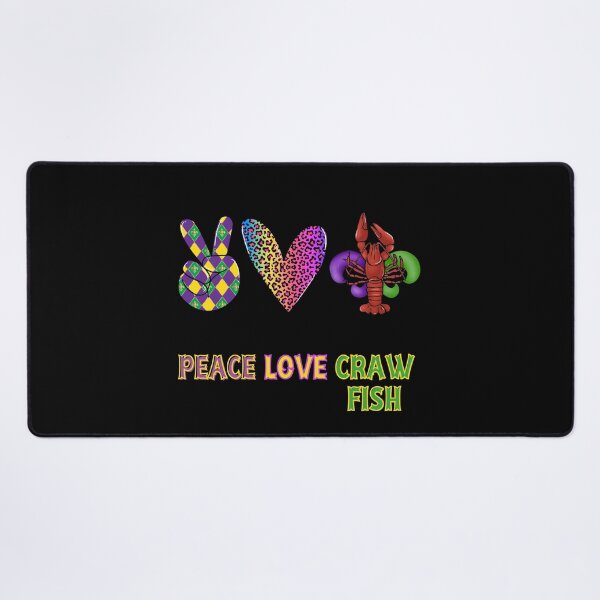 Item preview, Love Peace Crawfish designed and sold by The Jackalope.