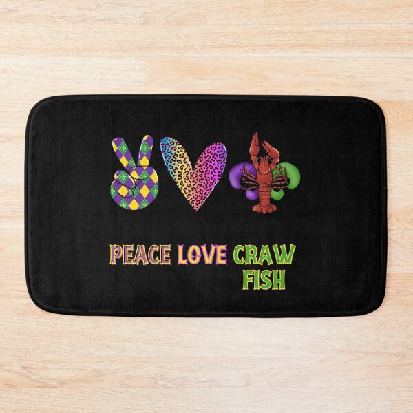 Item preview, Love Peace Crawfish designed and sold by The Jackalope.