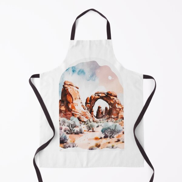 Item preview, Arches National Park Boho Watercolor Arch designed and sold by PikoApparel.