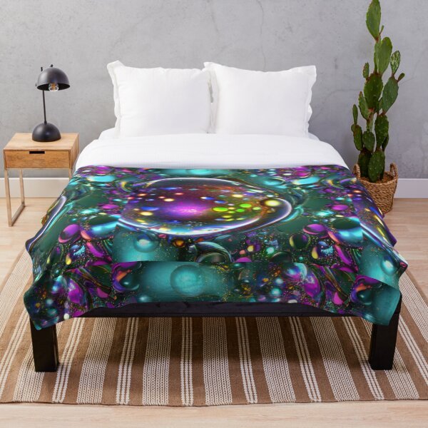 Item preview, Abstract Blue Bubbles designed and sold by FantasyEmpire.