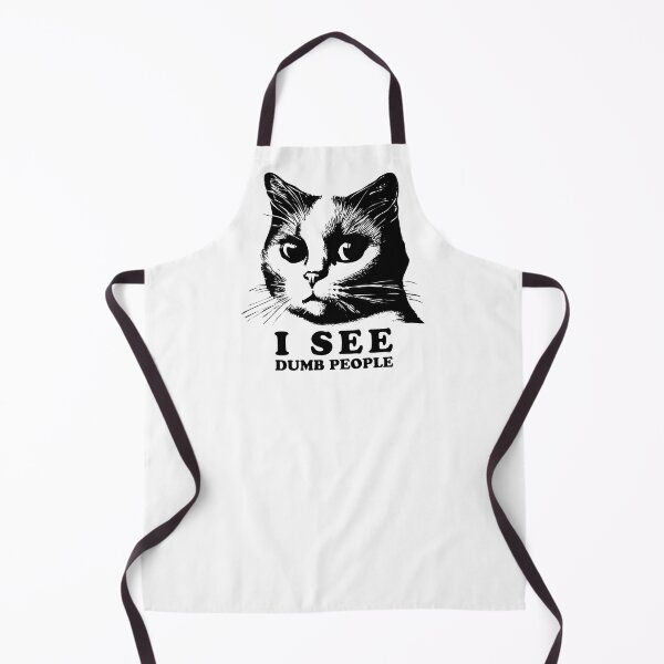 Item preview, Funny Cat Quote | I See Dumb People designed and sold by TMBTM.