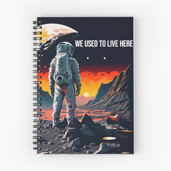 Item preview, We lived there | astronaut designed and sold by lightjourney.