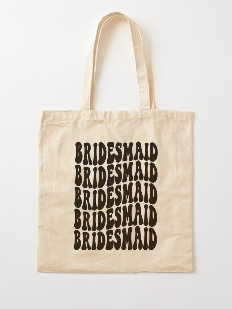 Retro Bachelorette Party Tote Bags