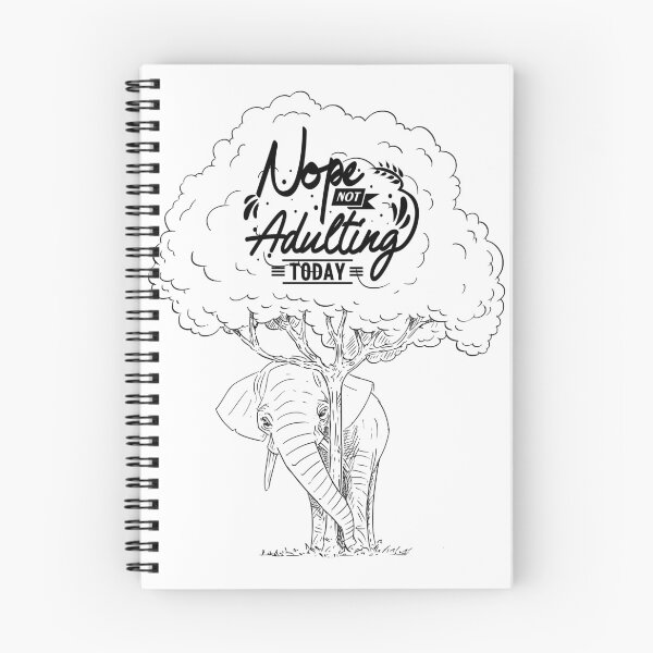 Item preview, Nope I am not adulting today designed and sold by courtney petersen.
