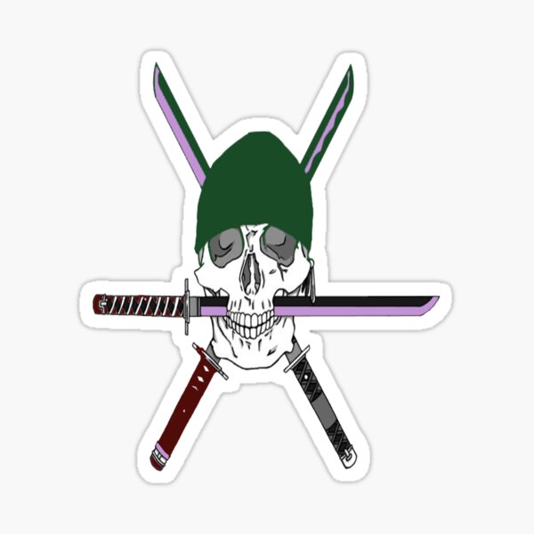 Roronoa Zoro Sticker for Sale by OnePieceStore28