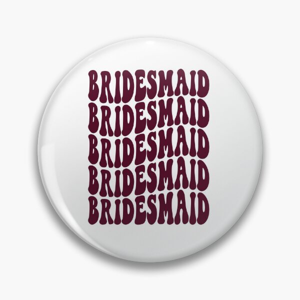 Item preview, Bridesmaid Burgundy Retro Graphic Bridal Party Gifts for Bachelorette Party designed and sold by mysticblvd.