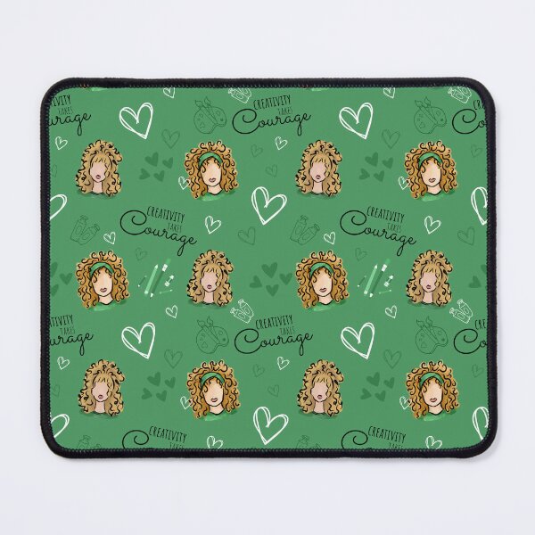 Item preview, Creativity Takes Courage (Blonde) designed and sold by Curly-Cuties.
