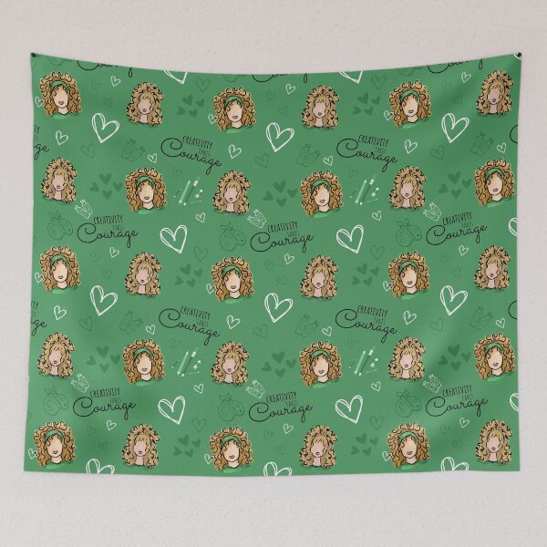 Item preview, Creativity Takes Courage (Blonde) designed and sold by Curly-Cuties.