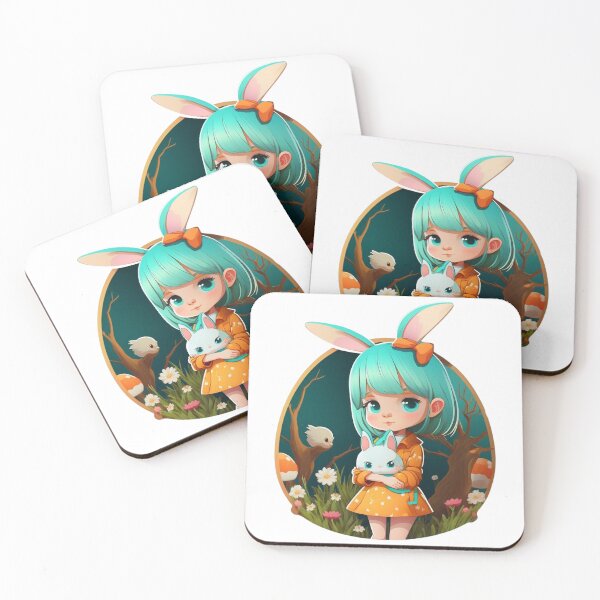 Item preview, Girl with Bunny Ears designed and sold by Stepultura.
