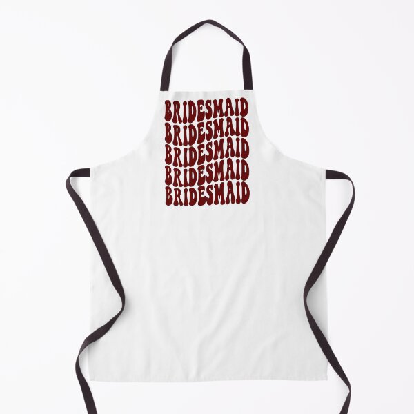 Item preview, Bridesmaid Dark Red Retro Graphic Bridal Party Gifts for Bachelorette Party designed and sold by mysticblvd.