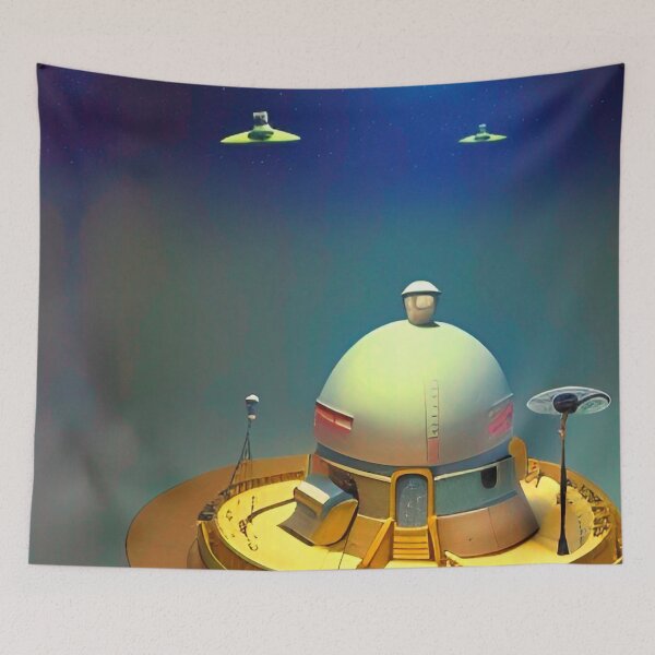 Item preview, UFO Space Station designed and sold by mghtymvrk2040.