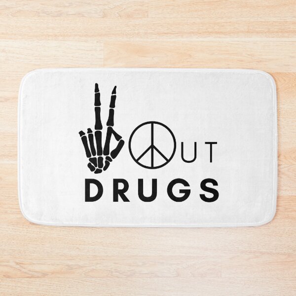 Item preview, Peace out drugs! Recovery awareness designed and sold by RecoverOutLoud.