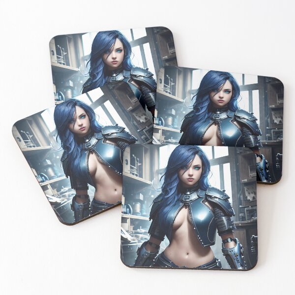 Item preview, Cyborg Girl Lost in the Rubble designed and sold by Anime Shape.