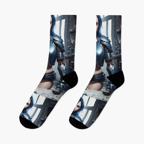 Item preview, Cyborg Girl Lost in the Rubble designed and sold by Anime Shape.