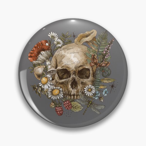 Item preview, Cottage Core Forensic Anthropology Skull designed and sold by SceneOfTheCrime.