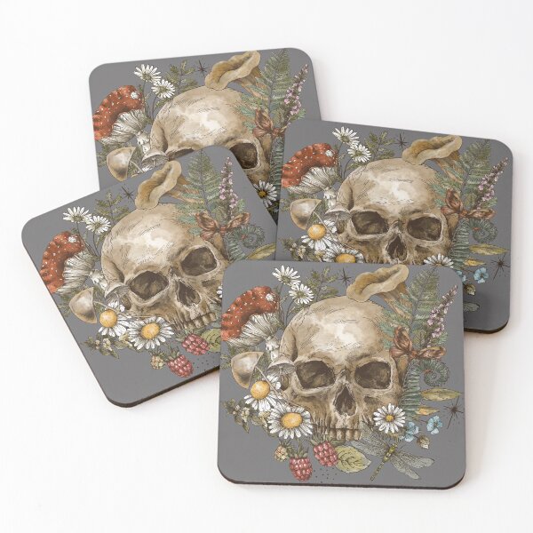 Item preview, Cottage Core Forensic Anthropology Skull designed and sold by SceneOfTheCrime.