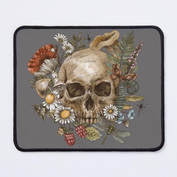 Item preview, Cottage Core Forensic Anthropology Skull designed and sold by SceneOfTheCrime.